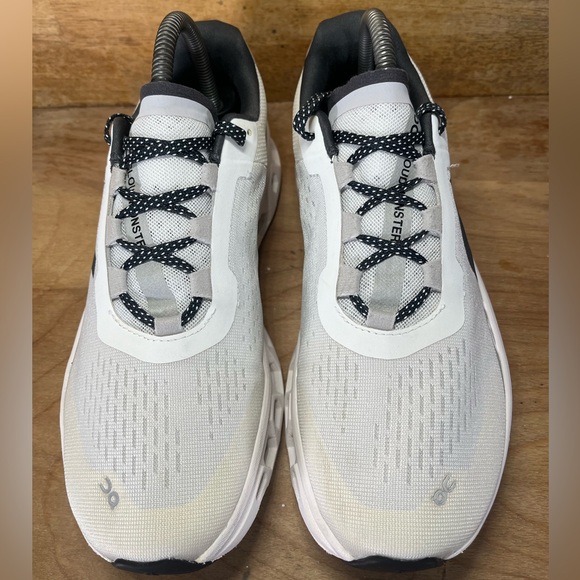 On Cloud CloudMonster REFLECTIVE Womens Size 8.5 Running Shoes Sneakers White - Picture 3 of 12